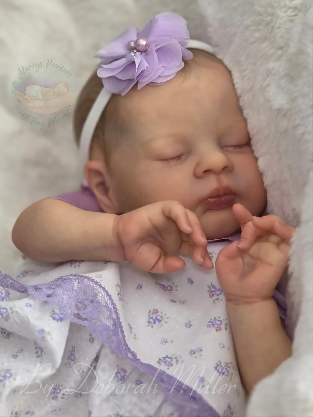 Esenia Reborn Baby Doll by Deborah Miller | Always Precious And