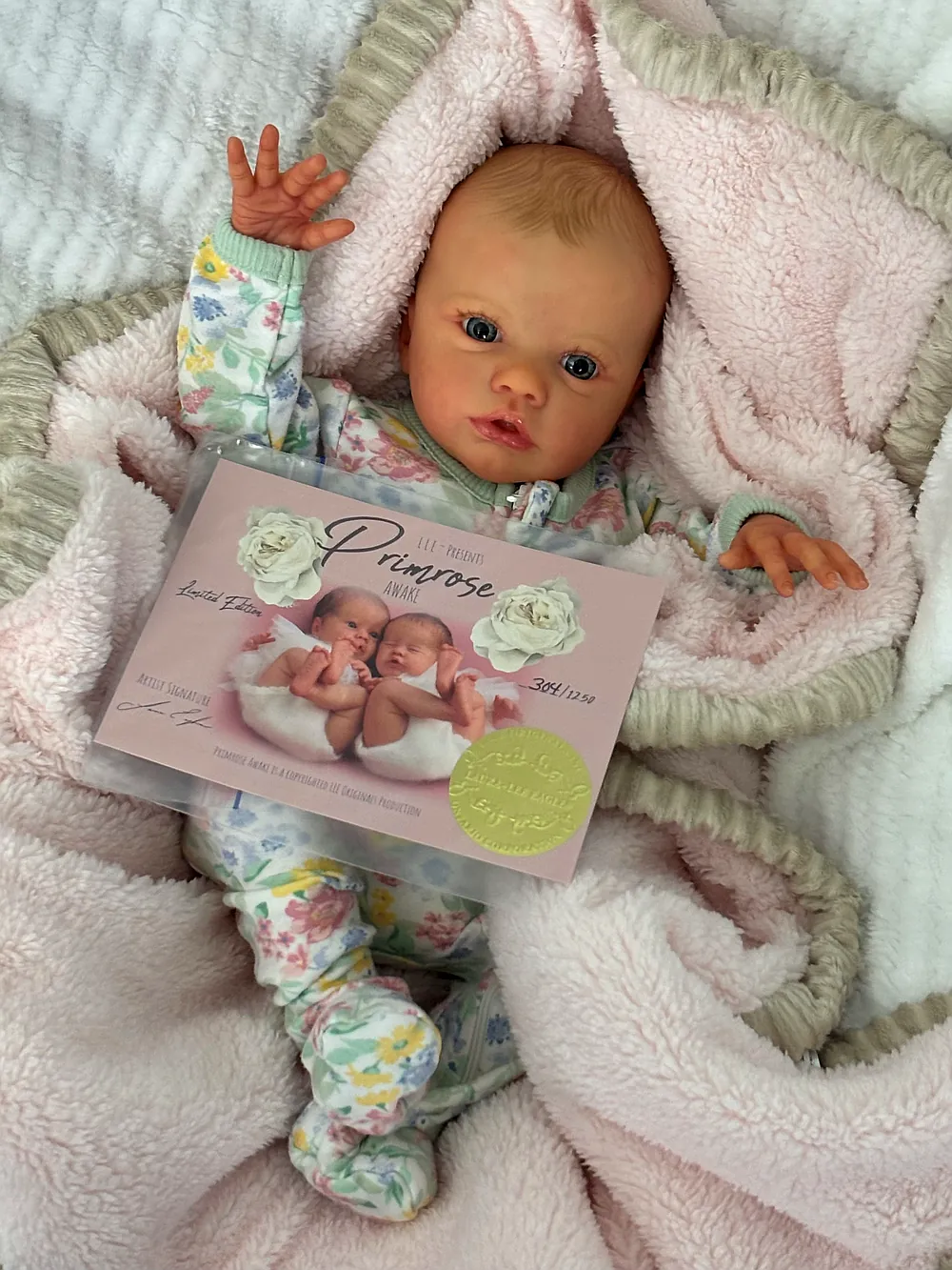 Primrose Awake Reborn Baby Doll by Ashly Busby | Loving Reborn