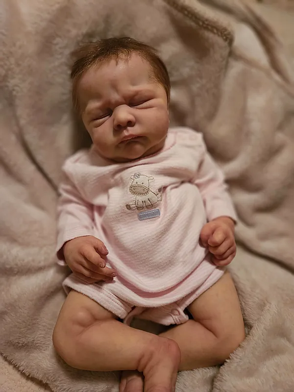 Mary Awake pre-owned reborn doll for sale by Jennifer Fewell | My