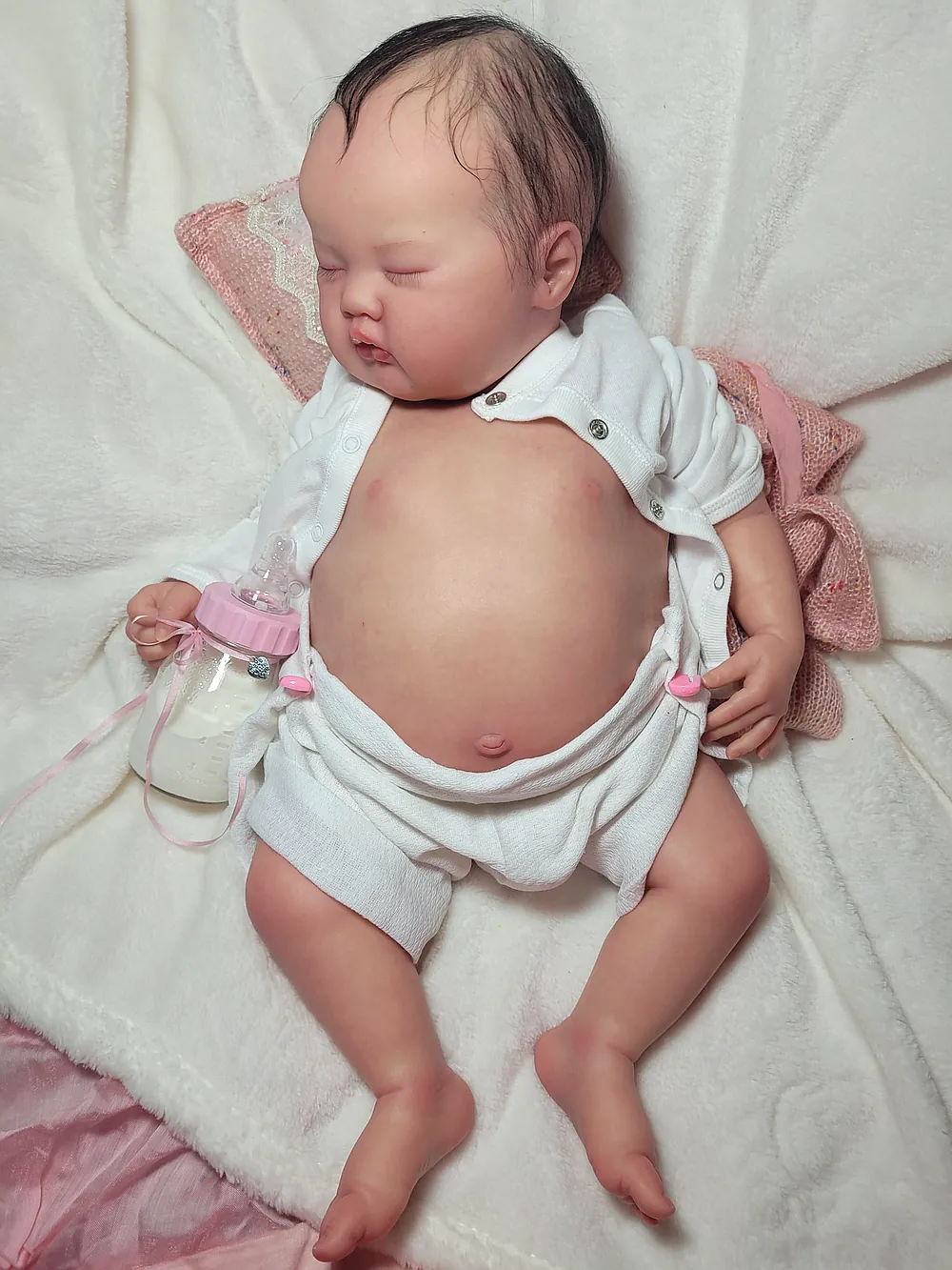 Ashia Reborn Baby Doll by Monica H Meadows | Lil Goose Nursery