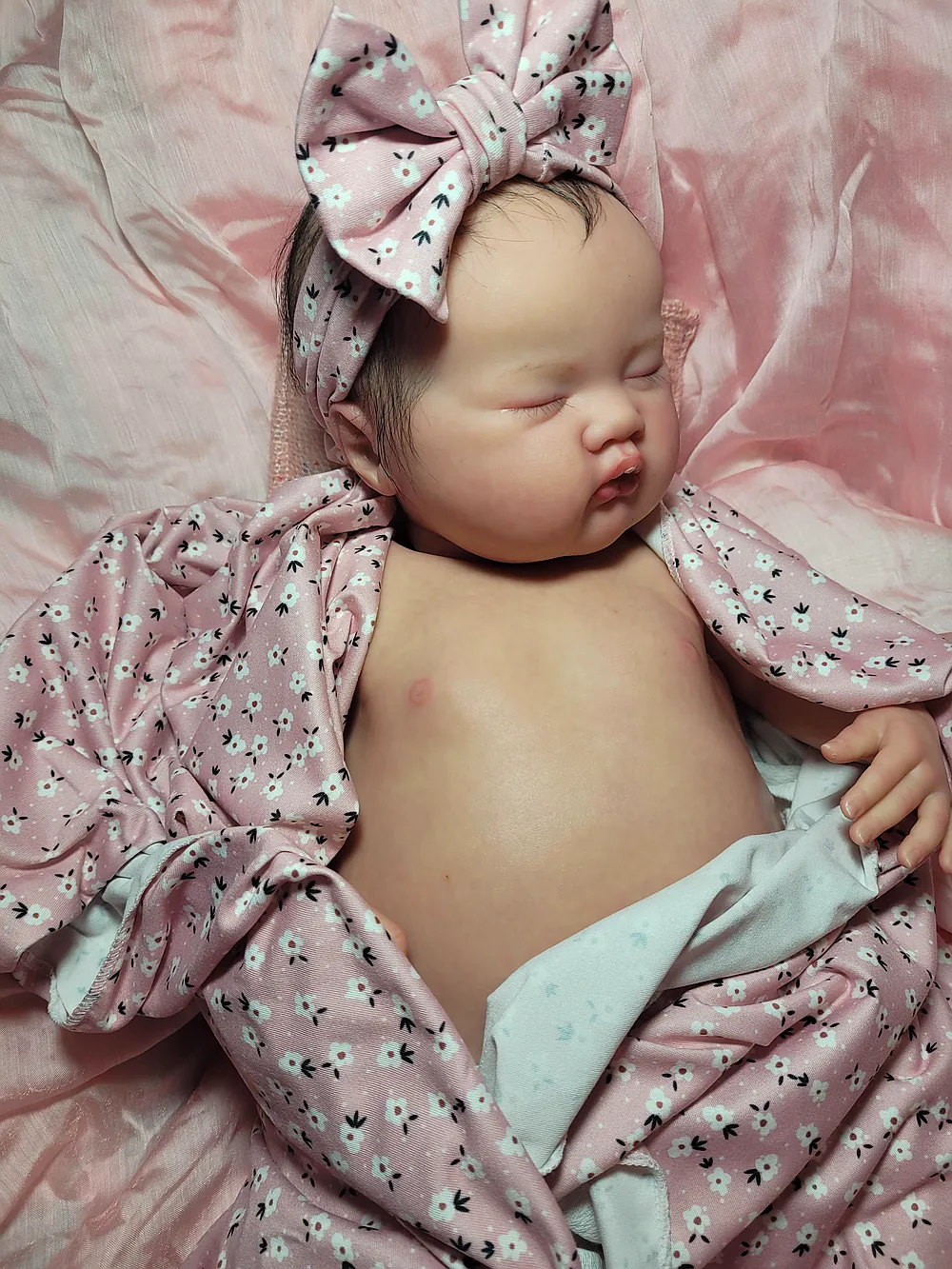 Ashia Reborn Baby Doll by Monica H Meadows | Lil Goose Nursery