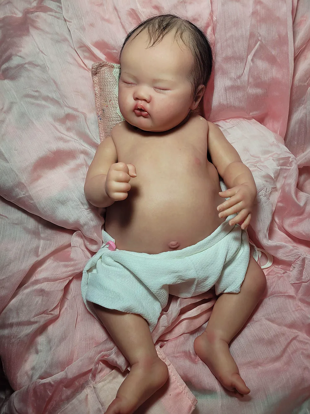 Ashia Reborn Baby Doll by Monica H Meadows | Lil Goose Nursery