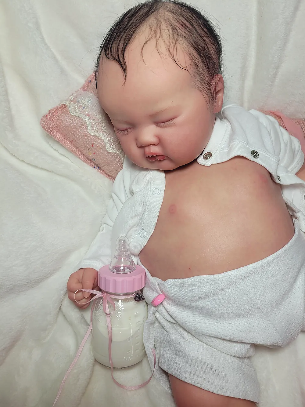 Ashia Reborn Baby Doll by Monica H Meadows | Lil Goose Nursery