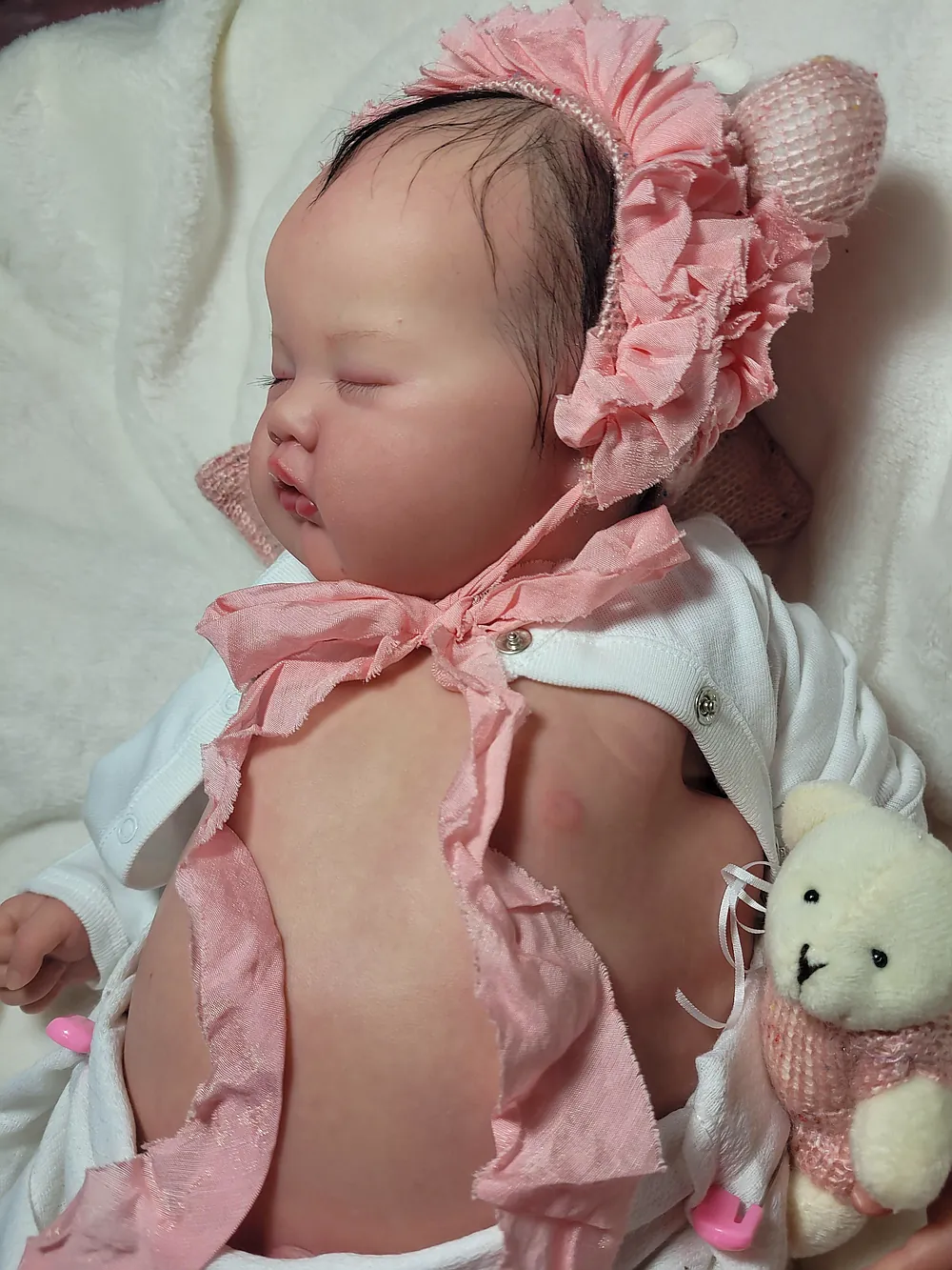 Ashia Reborn Baby Doll by Monica H Meadows | Lil Goose Nursery