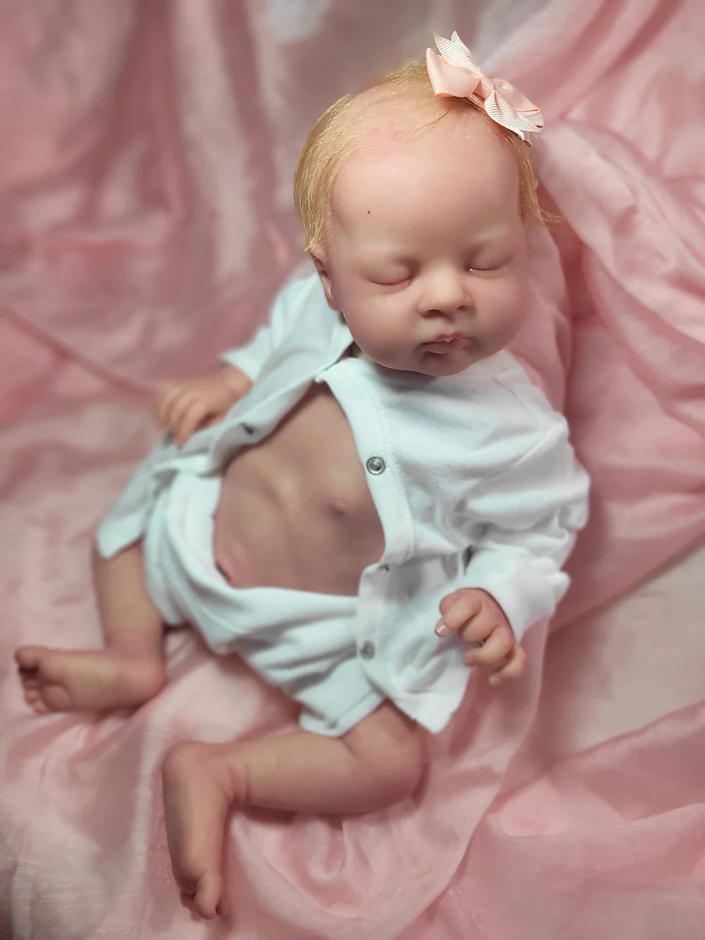 Esenia Reborn Baby Doll by Monica H Meadows | Lil Goose Nursery