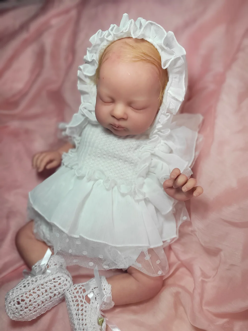 Esenia Reborn Baby Doll by Monica H Meadows | Lil Goose Nursery