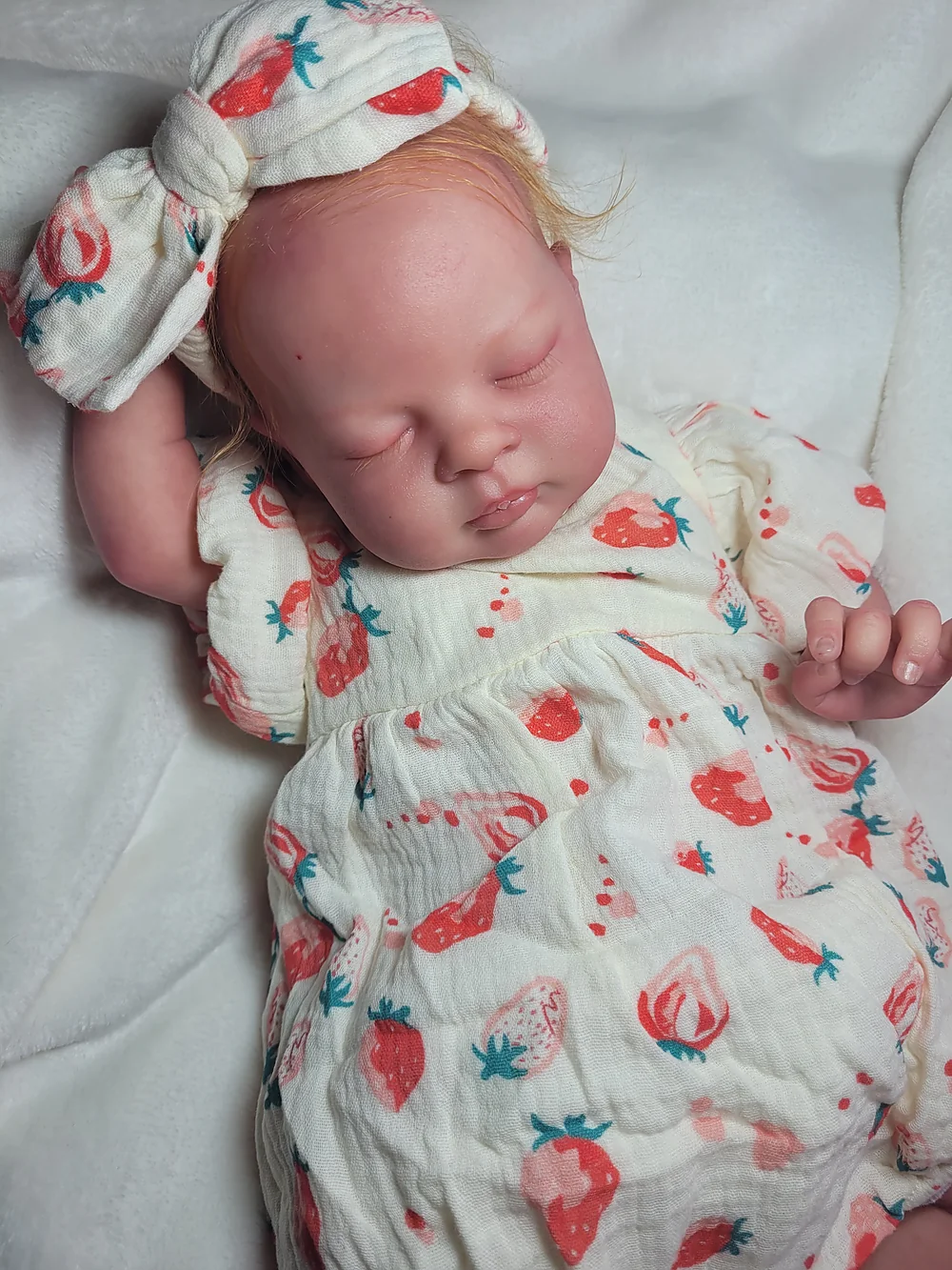 Esenia Reborn Baby Doll by Monica H Meadows | Lil Goose Nursery