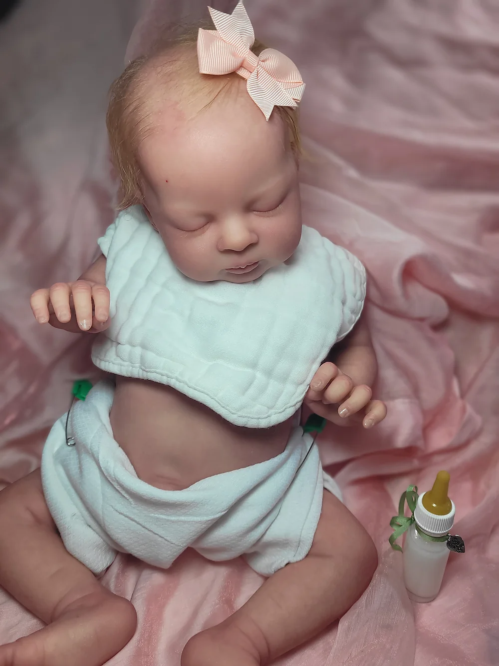 Esenia Reborn Baby Doll by Monica H Meadows | Lil Goose Nursery