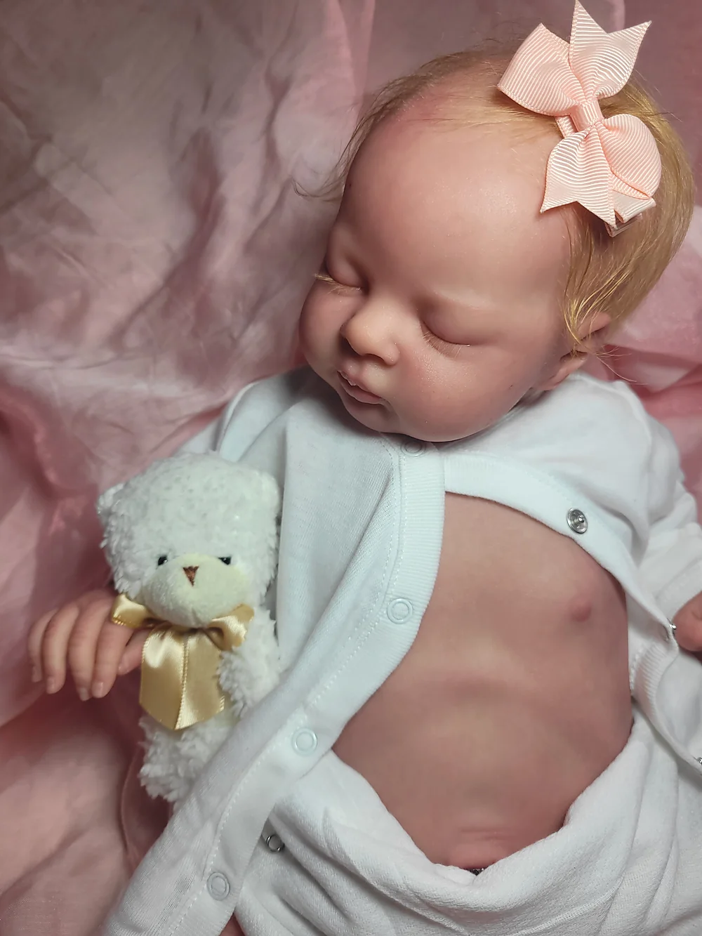 Esenia Reborn Baby Doll by Monica H Meadows | Lil Goose Nursery