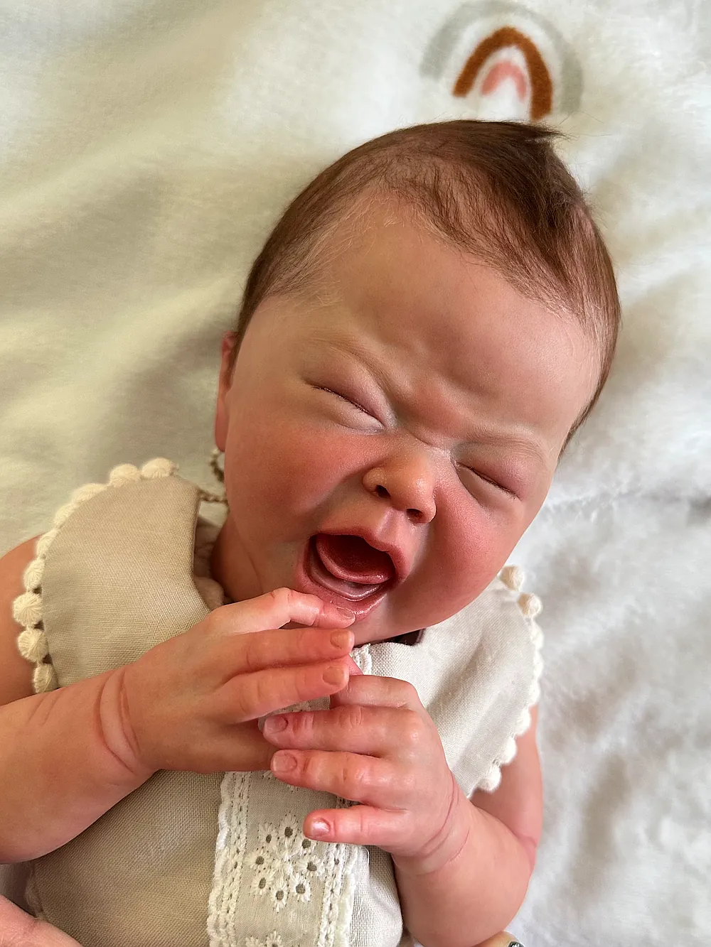 Miya Pre-owned Reborn Baby Doll by Silvia Ezquerra | The Little