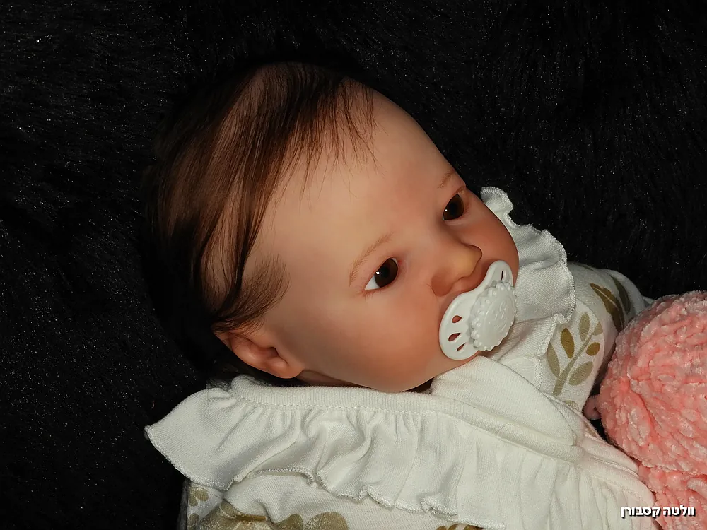 Mary Awake - Cuddly Cuddle Reborn Baby Doll by Voleta Casborn | Mm