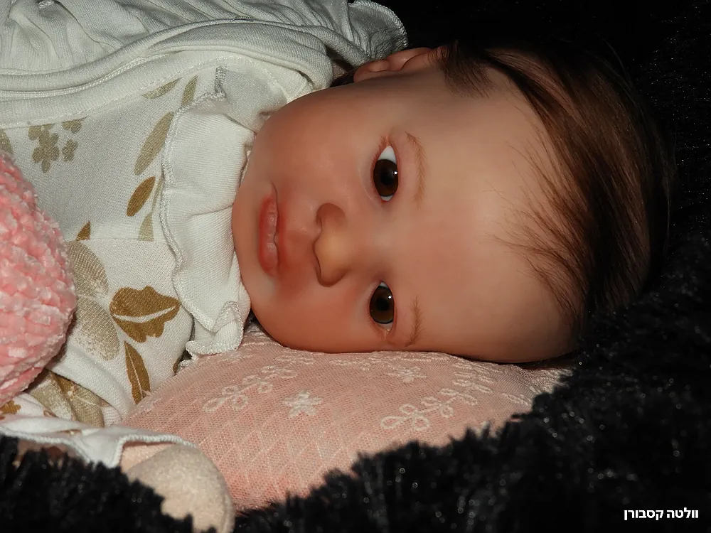 Mary Awake - Cuddly Cuddle Reborn Baby Doll by Voleta Casborn