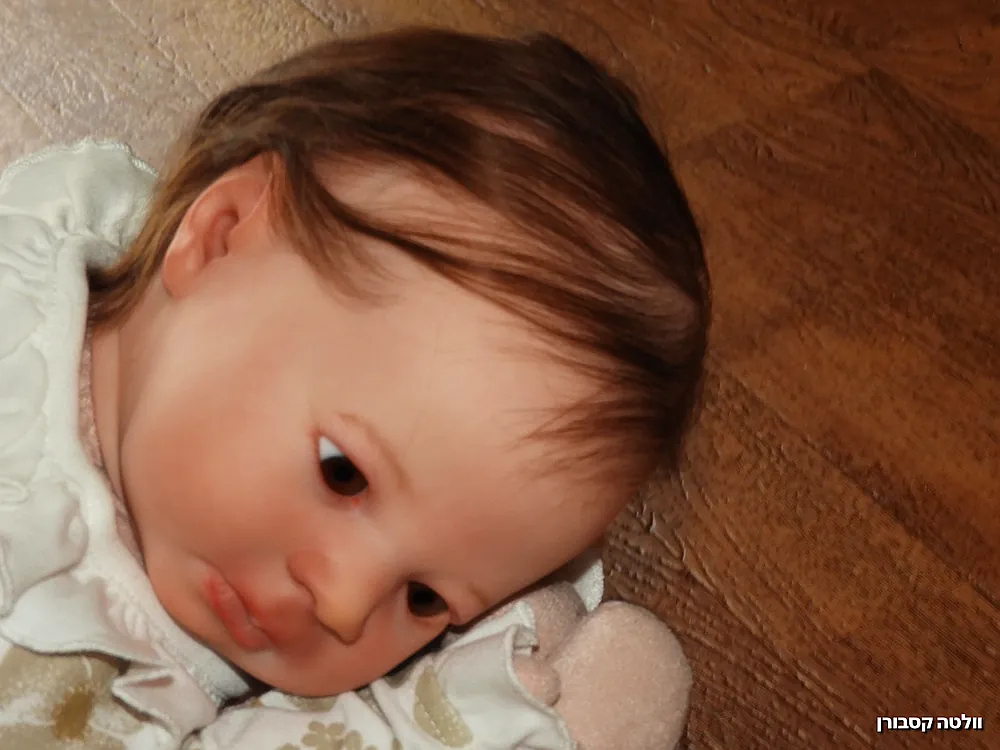 Mary Awake - Cuddly Cuddle Reborn Baby Doll by Voleta Casborn