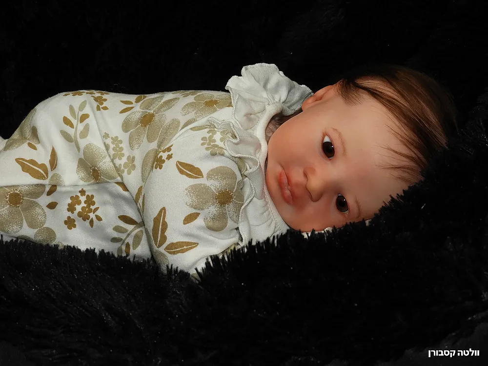 Mary Awake - Cuddly Cuddle Reborn Baby Doll by Voleta Casborn | Mm