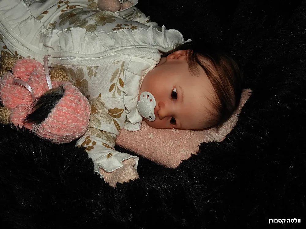 Mary Awake - Cuddly Cuddle Reborn Baby Doll by Voleta Casborn | Mm