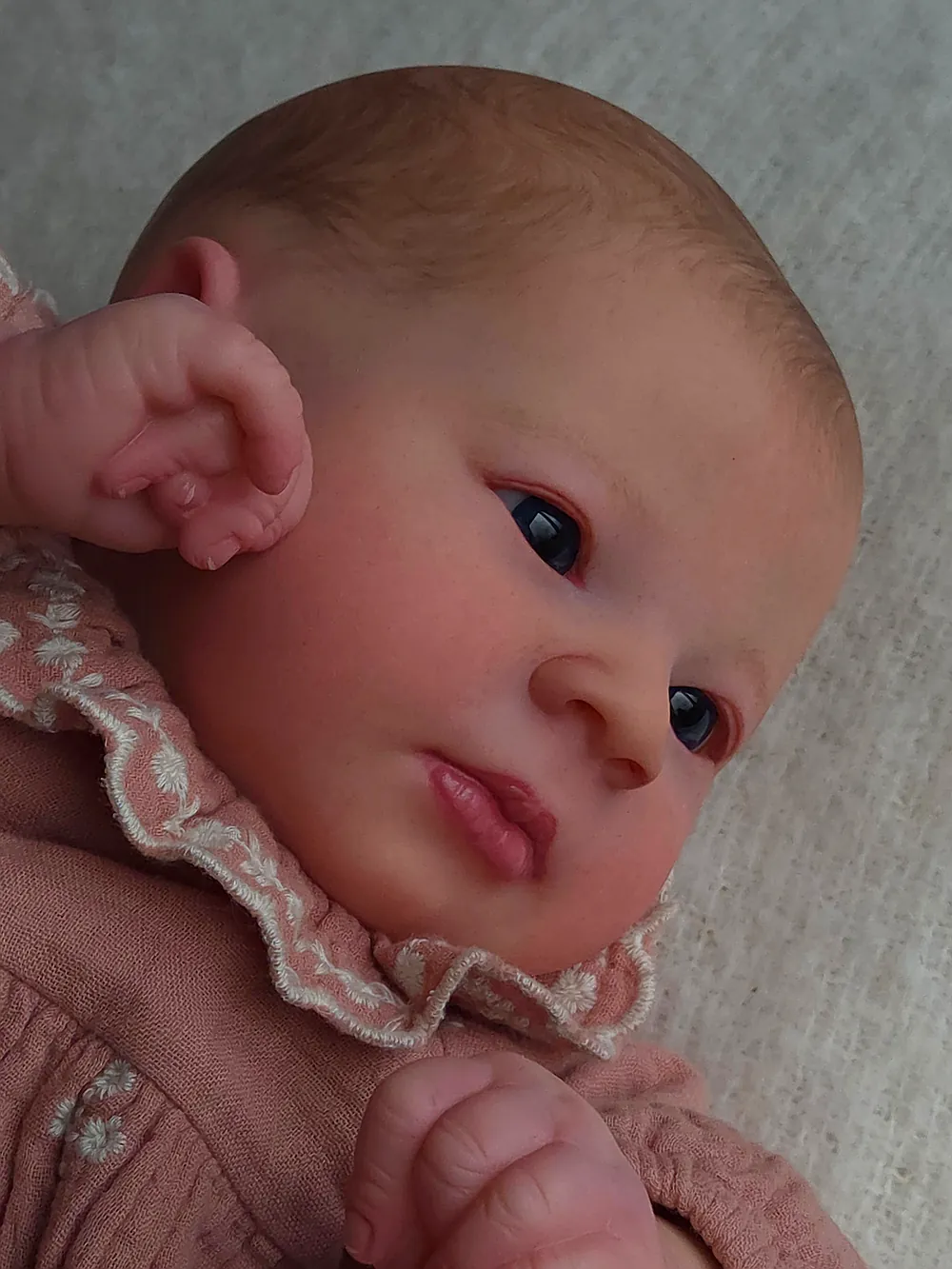 Mary Awake reborn doll by Melissa O'neill | Hand Crafted Babies
