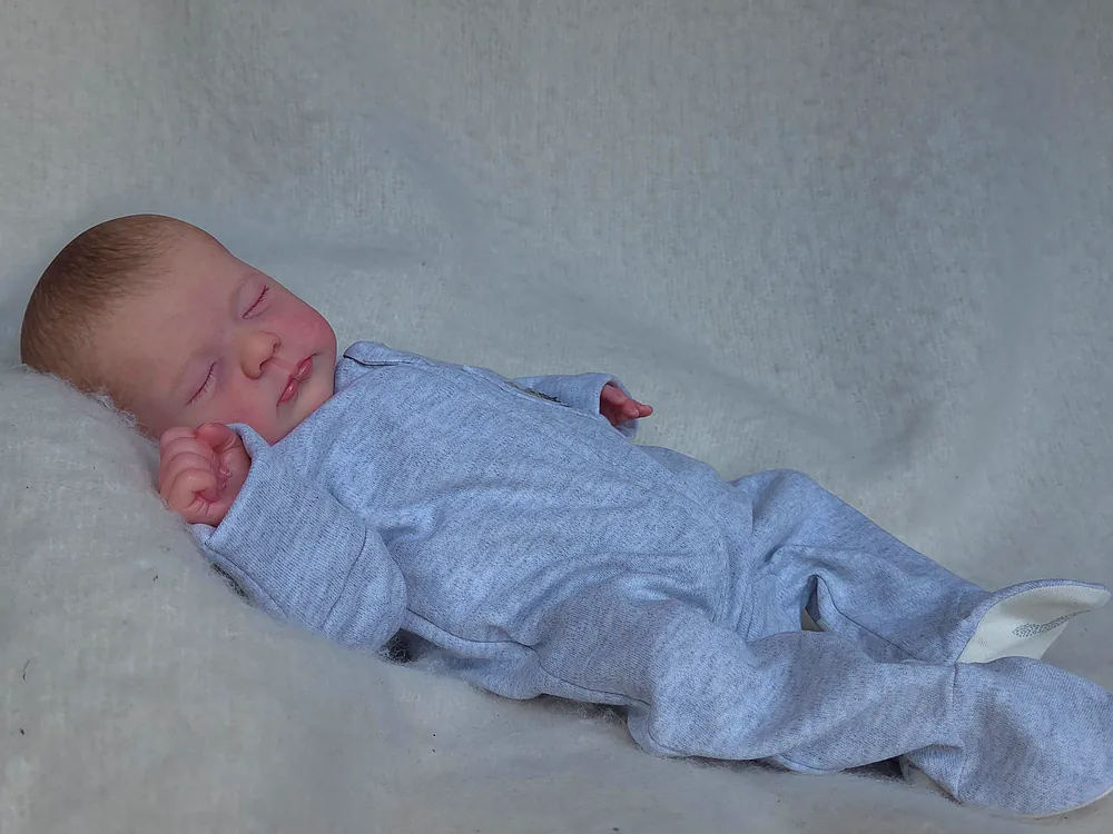 Luke Reborn Baby Doll by Melissa O'neill | Hand Crafted Babies