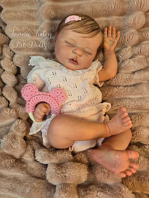 Marnie Asleep Reborn Baby Doll by Tammie Finley | Tammie Finley