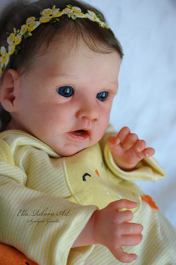 Bebê Reborn Kit Julieta Toddler Pérola Ultra Realista