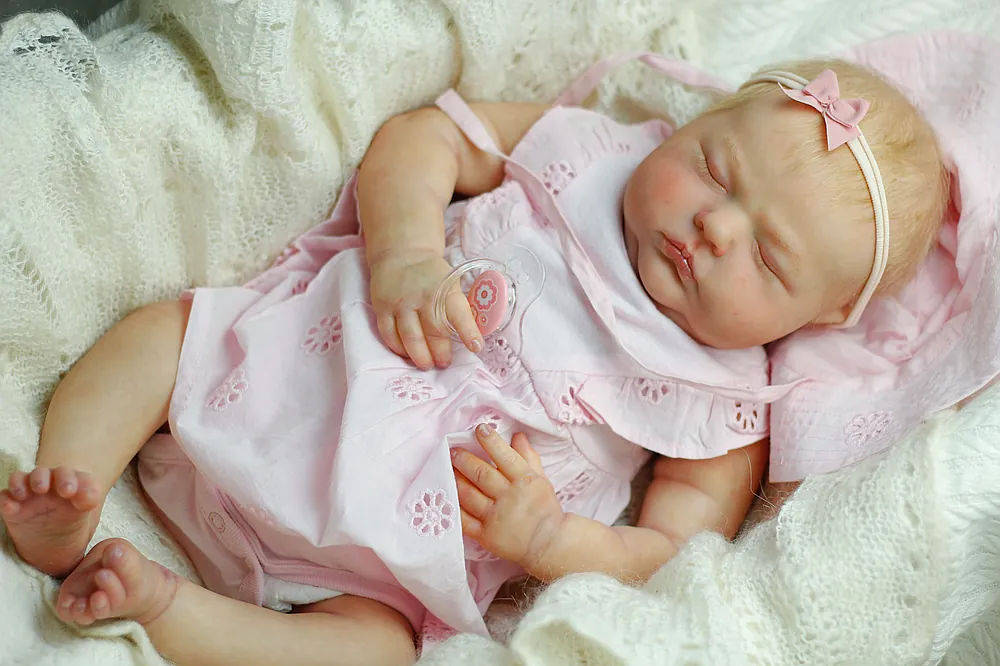 Tessa Asleep Reborn Baby Doll by Ulyana Koloyartsva