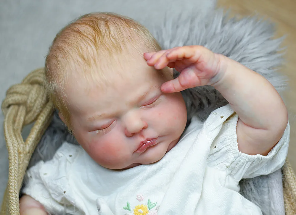 Tessa Asleep Reborn Baby Doll by Ulyana Koloyartsva