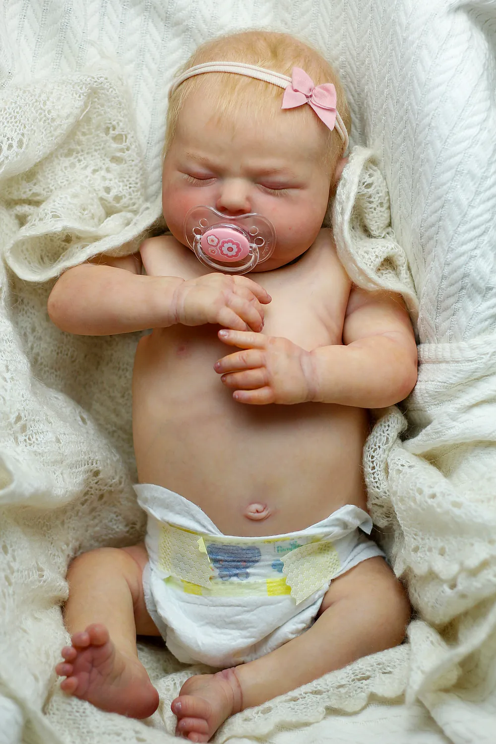 Tessa Asleep Reborn Baby Doll by Ulyana Koloyartsva
