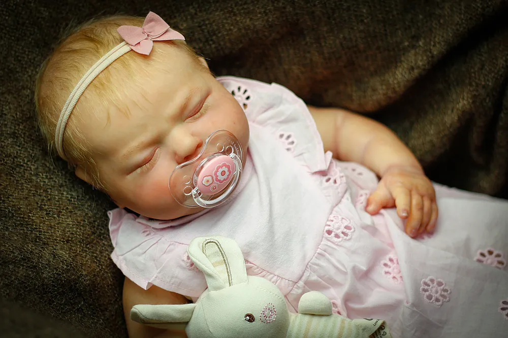 Tessa Asleep Reborn Baby Doll by Ulyana Koloyartsva