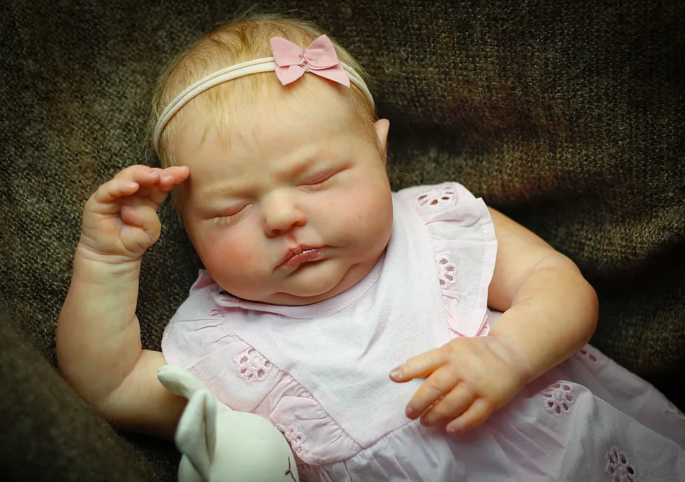 Tessa Asleep Reborn Baby Doll by Ulyana Koloyartsva