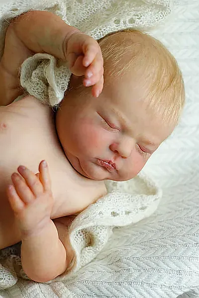 Tessa Asleep Reborn Baby Doll by Ulyana Koloyartsva