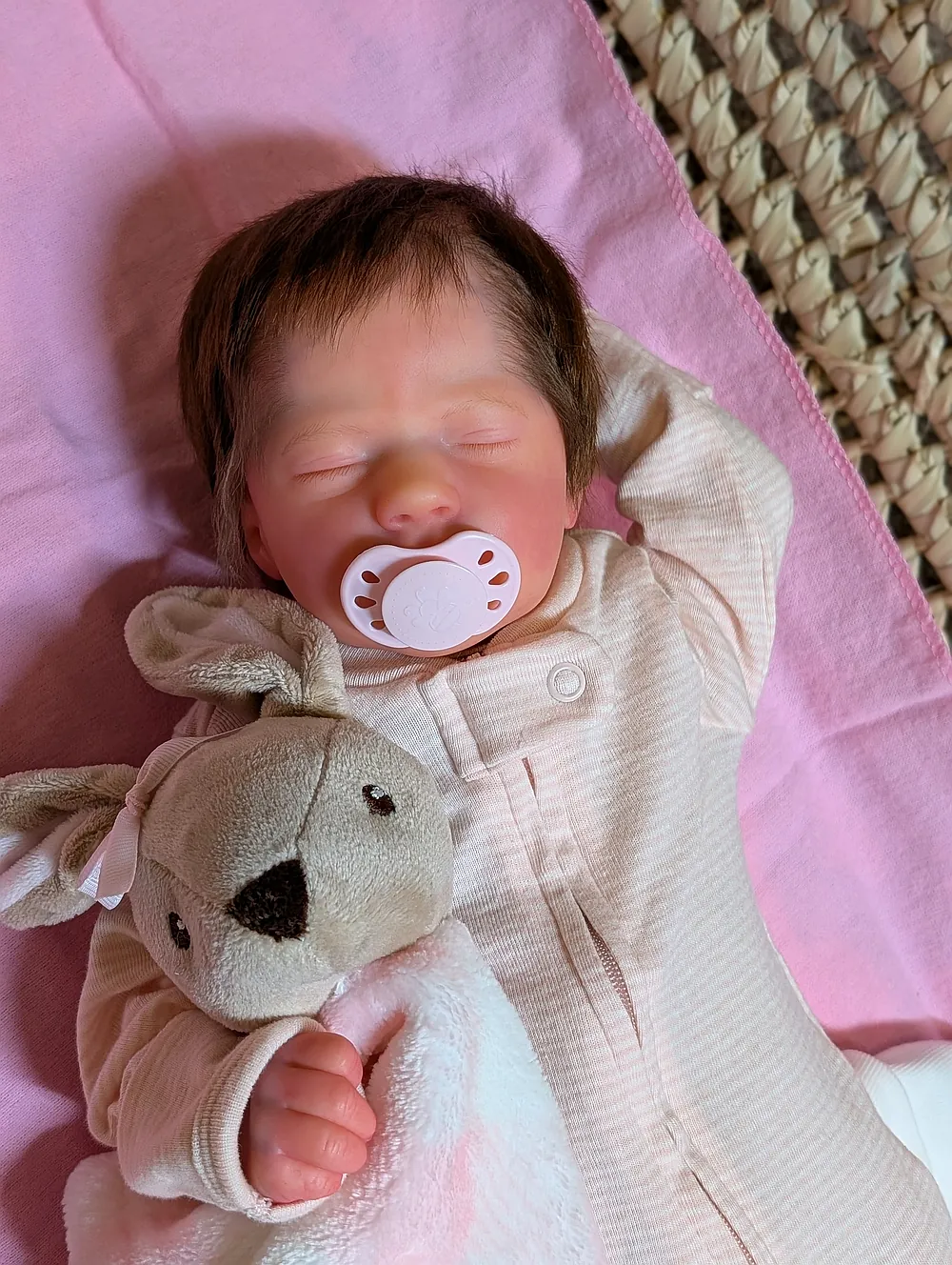 Ashley Sleeping Boo Boo Reborn Baby Doll by Lara Cowden | Serene