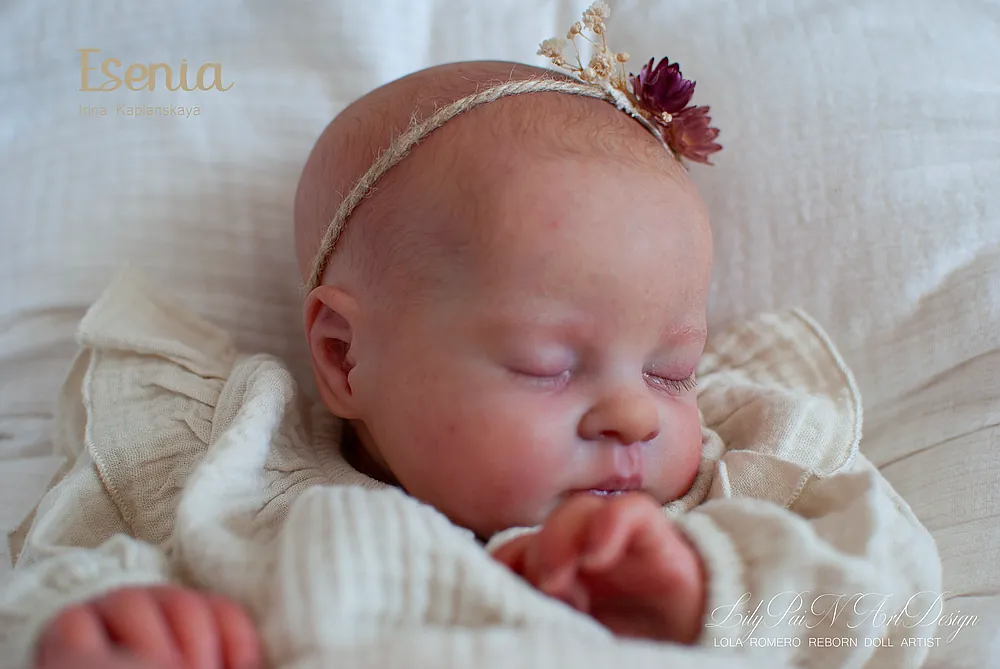 Esenia Reborn Baby Doll by Lola Romero | Lilypainartdesign