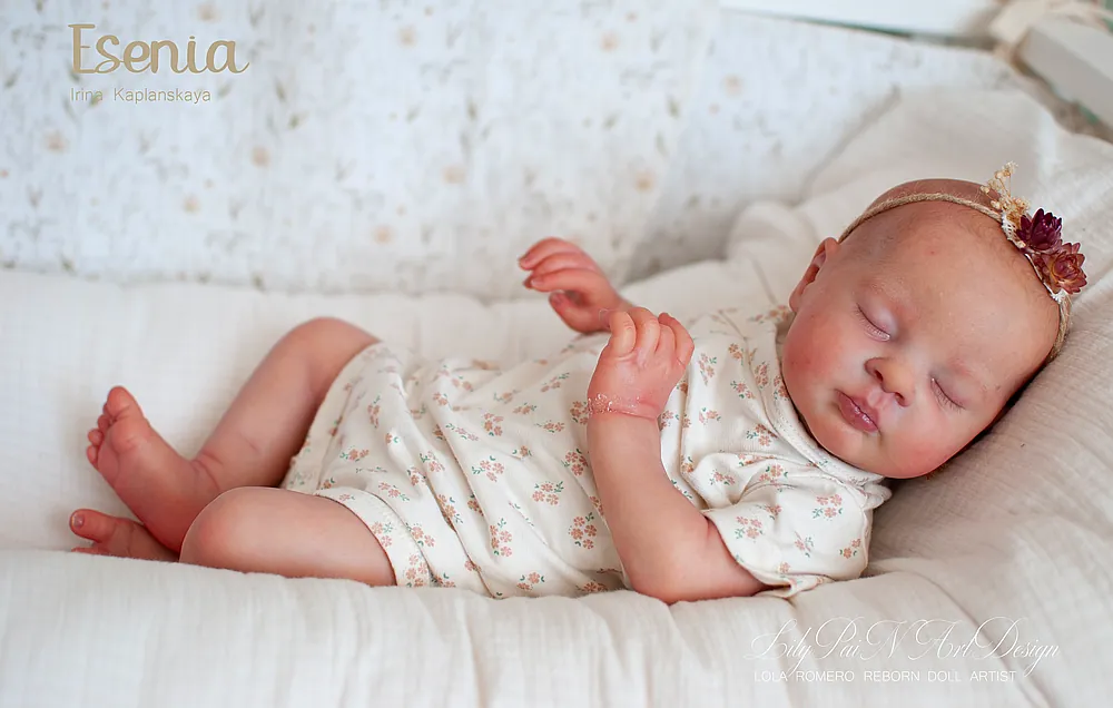 Esenia Reborn Baby Doll by Lola Romero | Lilypainartdesign