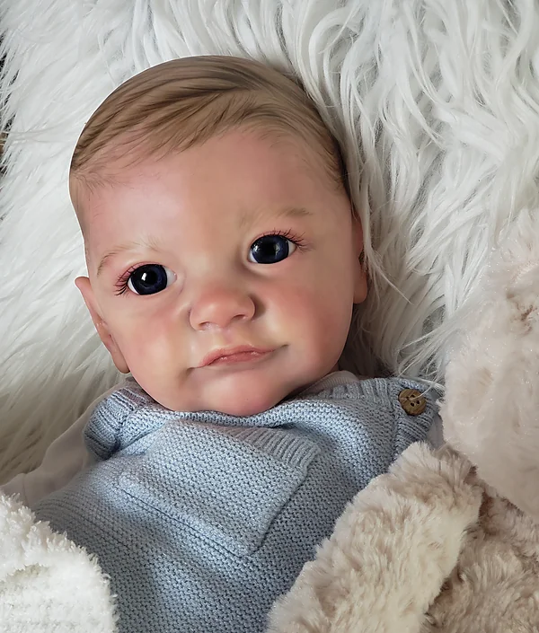 Joseph Reborn Baby Doll by Donna Rich | Aunt Daisy's Nursery