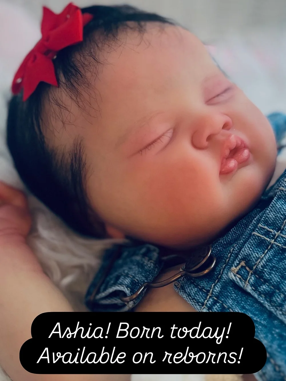 Ashia Reborn Baby Doll by Abigail Wood | Southern Baby In Bloom