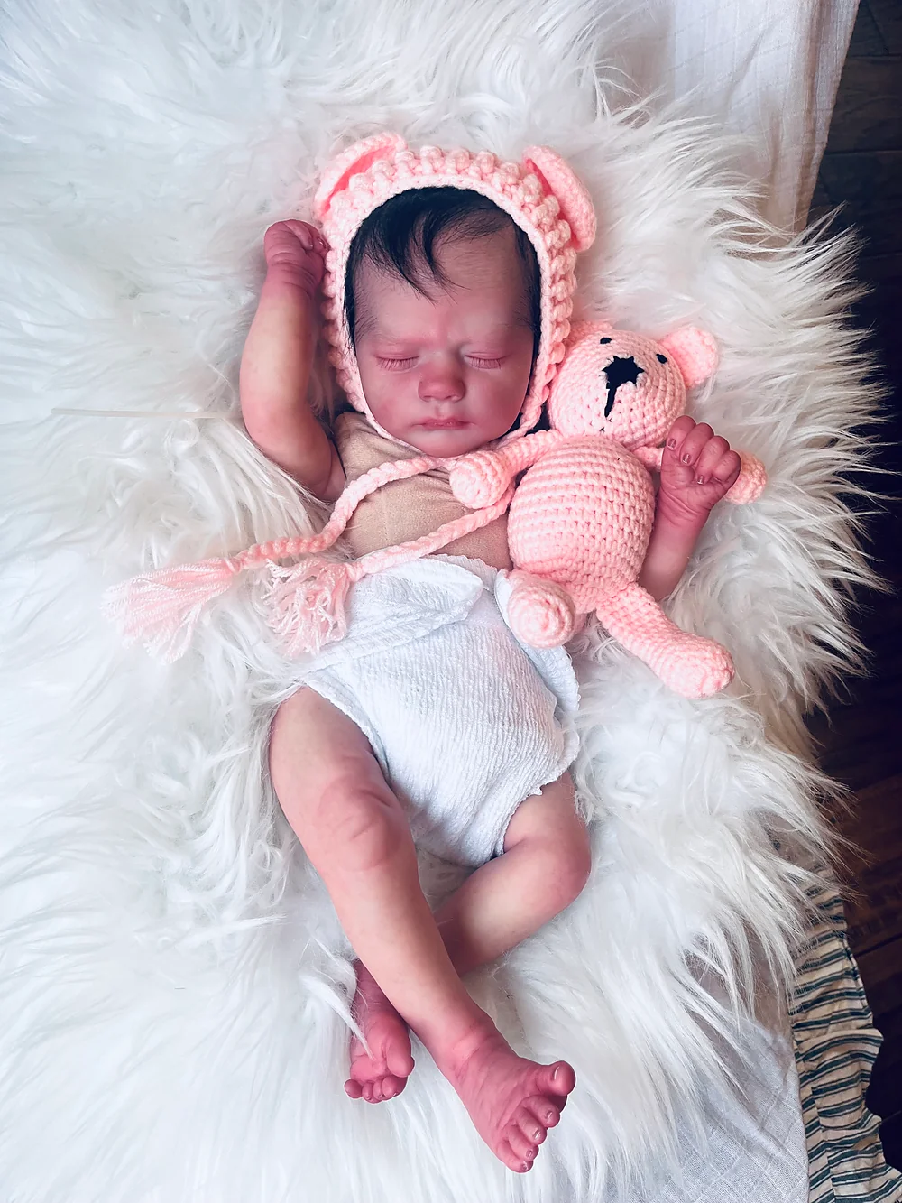 Ashley Asleep Reborn Baby Doll by Abigail Wood | Southern Baby In