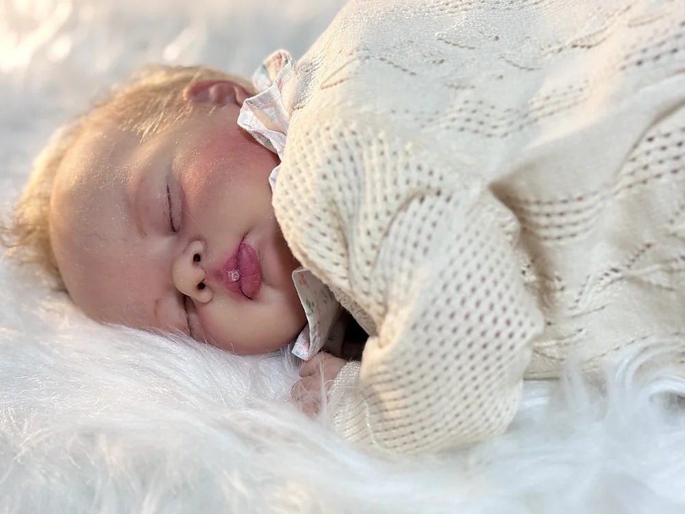 Esenia Reborn Baby Doll by Monica Robbins | Buttons & Bows
