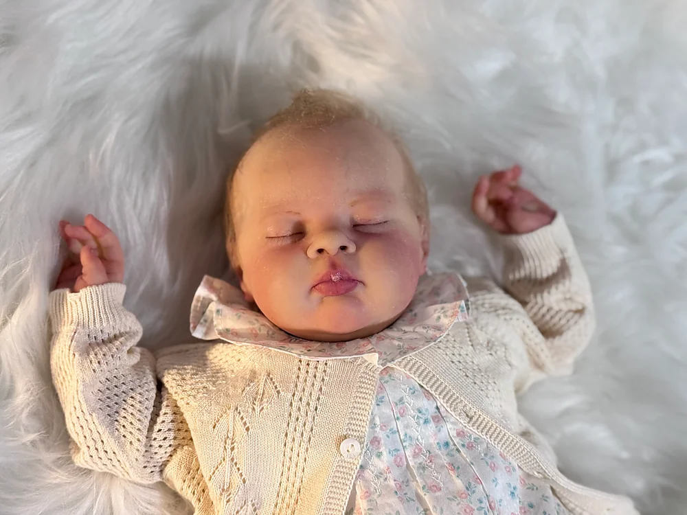 Esenia Reborn Baby Doll by Monica Robbins | Buttons & Bows