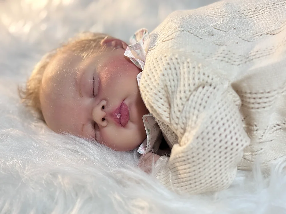 Esenia Reborn Baby Doll by Monica Robbins | Buttons & Bows
