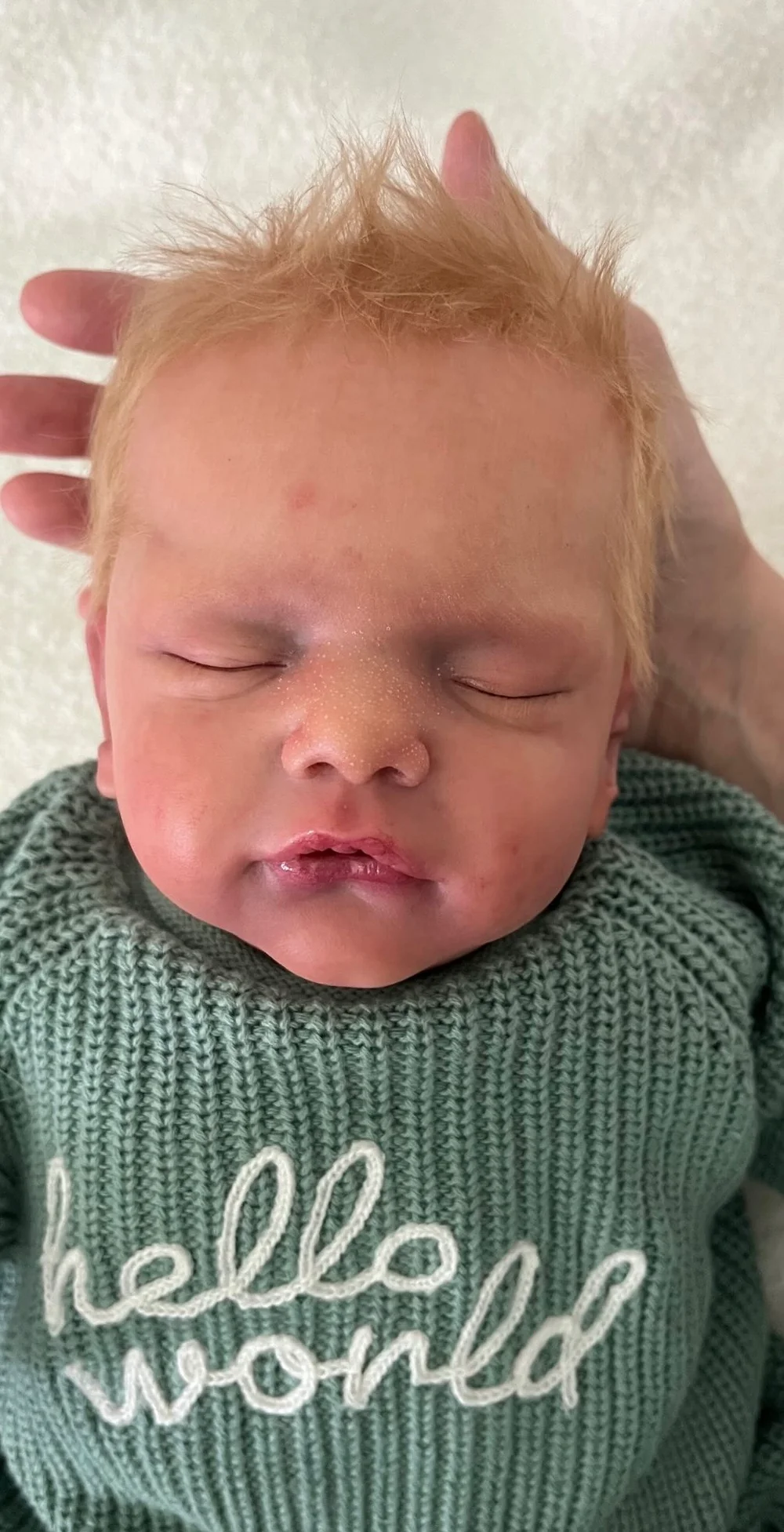 Sam Pre-owned Reborn Baby Doll by Seji Reborns | Little Fawns Reborns