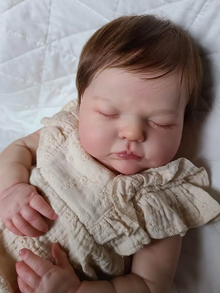 Tessa Asleep Reborn Baby Doll by Diana Del Campo | Lullabies & Love