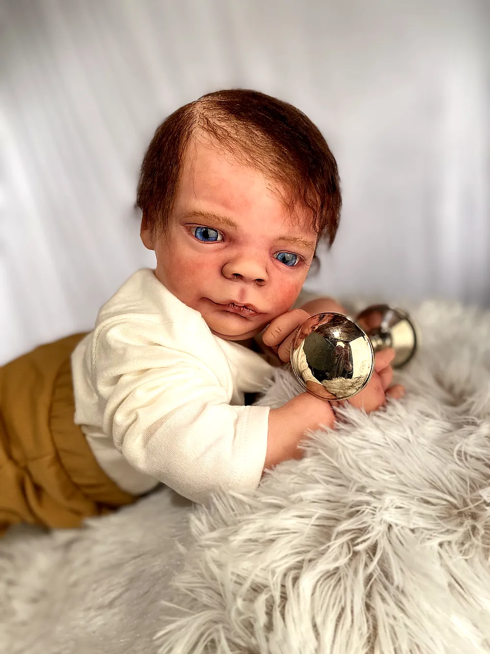 Charles Awake Reborn Baby Doll by Gail Drews | Nay Nay's Nursery