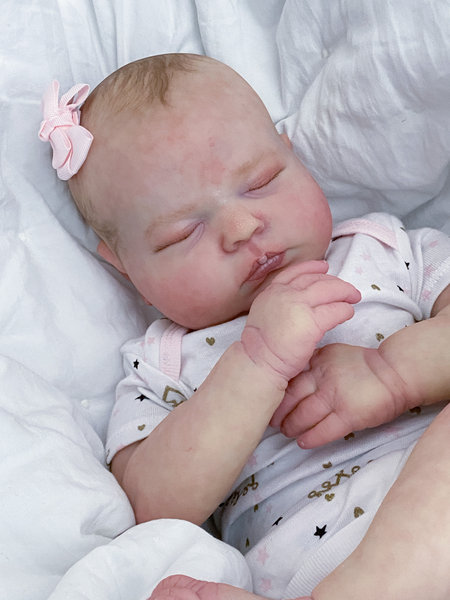 Tessa Awake Reborn Baby Doll by Alice Bennett | Brooklyn's Babies