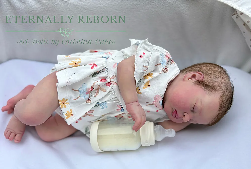 Esenia Reborn Baby Doll by Christina Oakes | Eternally Reborn