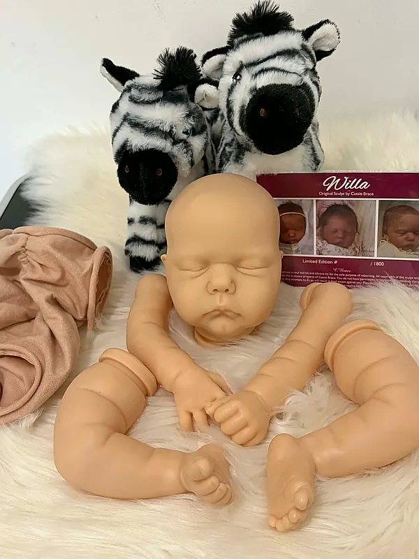 Luna Reborn Doll Kit by April Anjard | Reborns by Zebra