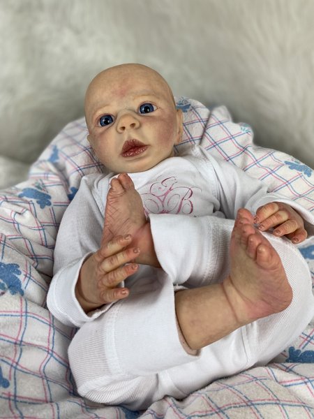 Emmy Awake Reborn Baby Doll by Anna Jones | Honey Wood Acres