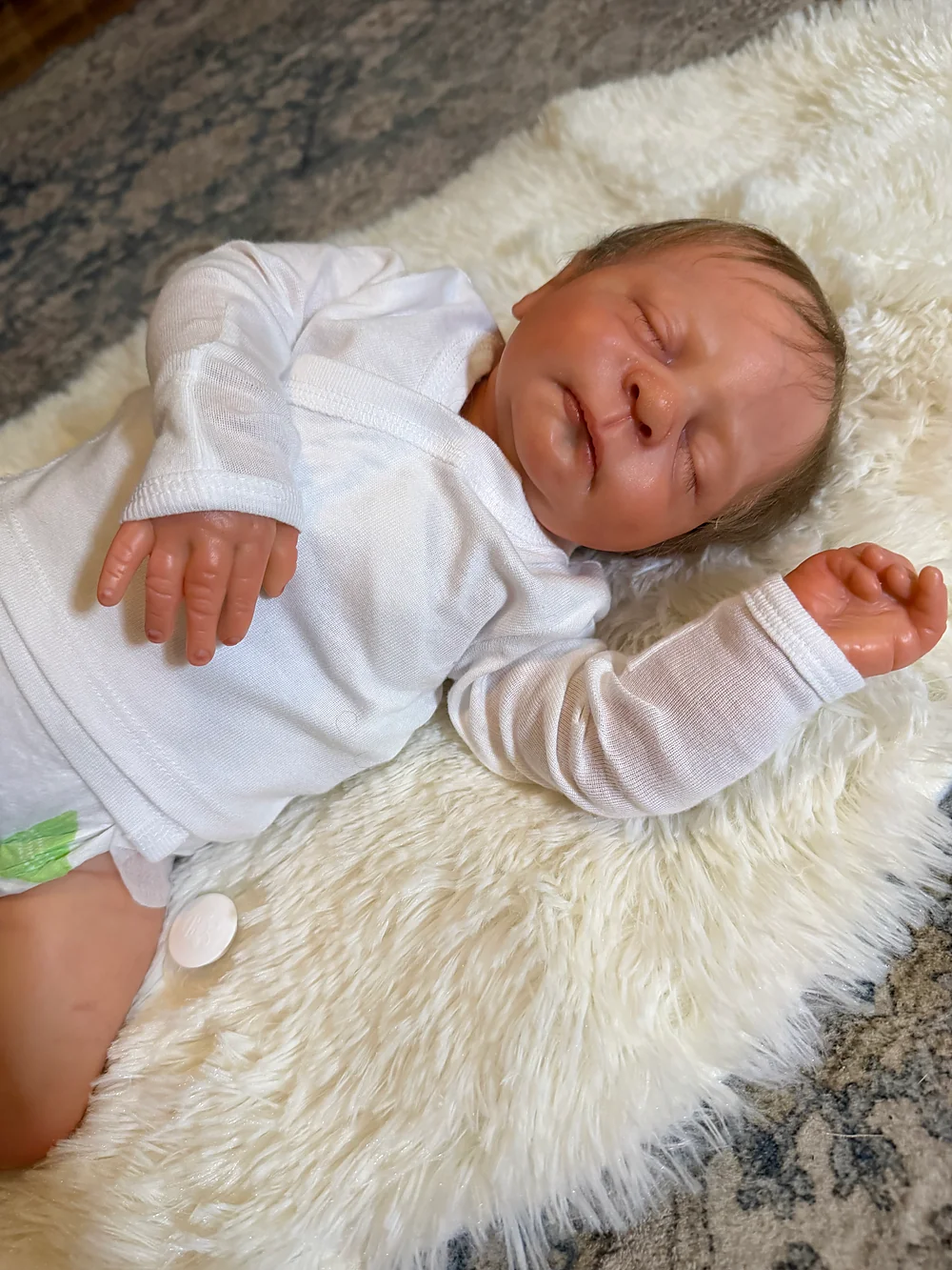 Benno Reborn Baby Doll by Lisa Statler | Cuddles & Cuties by Lisa