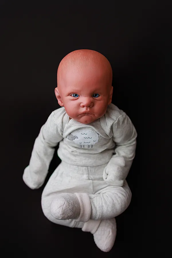 Reborn Baby Doll kt Saska de Bonne Brown : Loïs