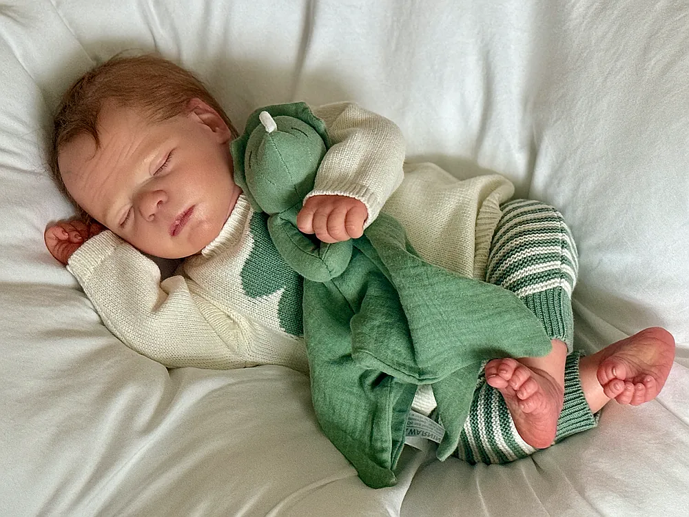 Chase Asleep Reborn Baby Doll by Veronika Foltinova | Magical