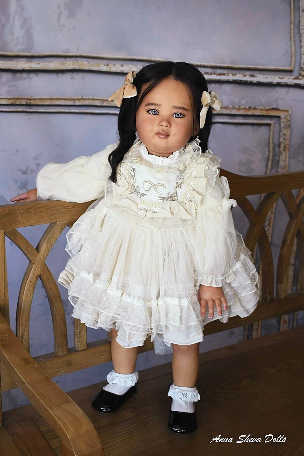 Chun Mei Reborn Baby Doll by Anna Sheva | Anna Sheva Dolls