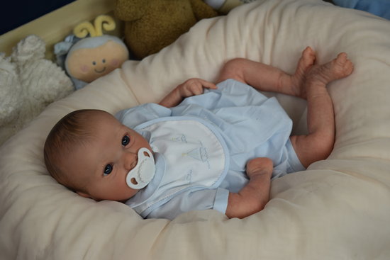 Asher Awake Reborn Baby Doll by Lori And Doug Grover | Groovy